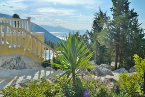 Holiday Vacation Garden Serenity Energy Lefkada Greece Greek