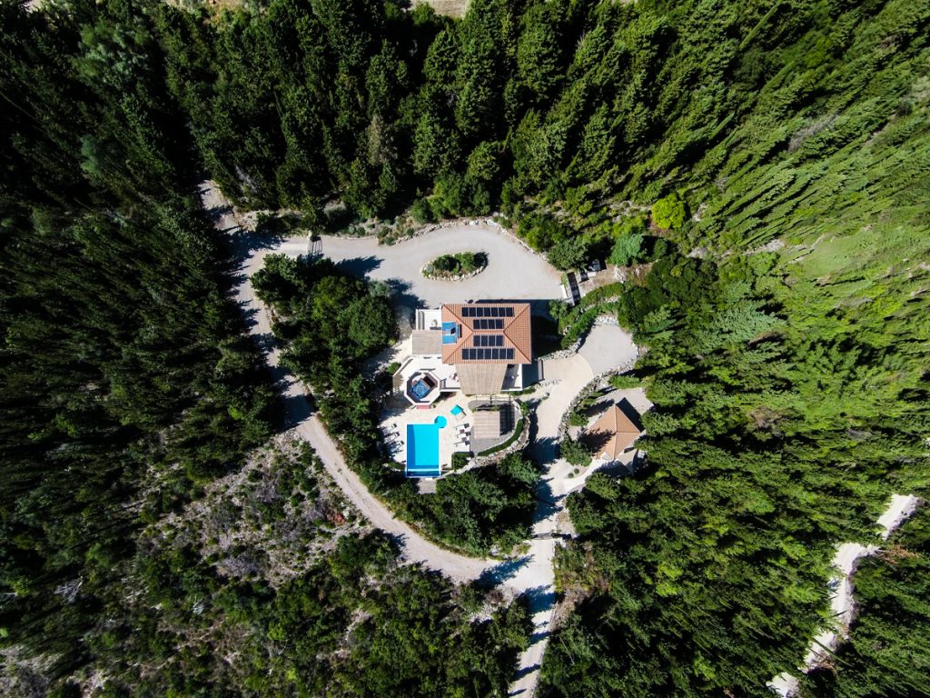 large ionian private villa