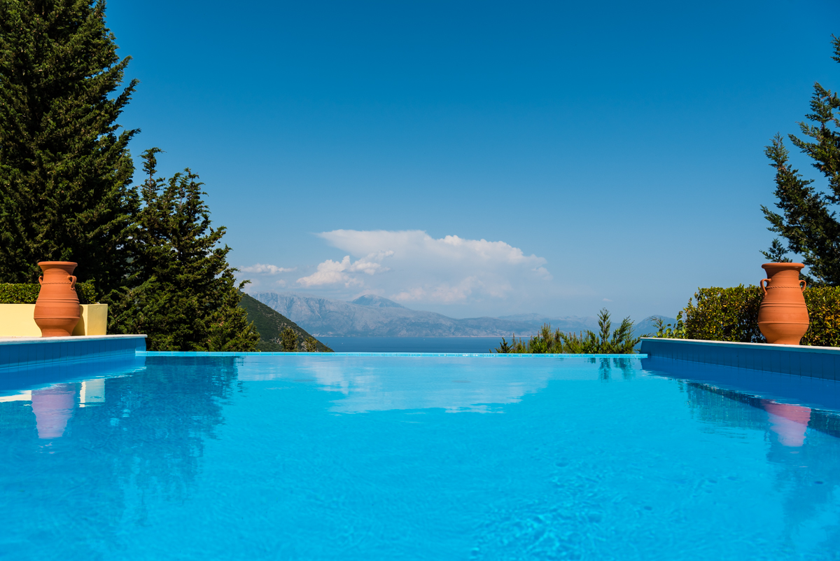 spacious luxury villa on Lefkada