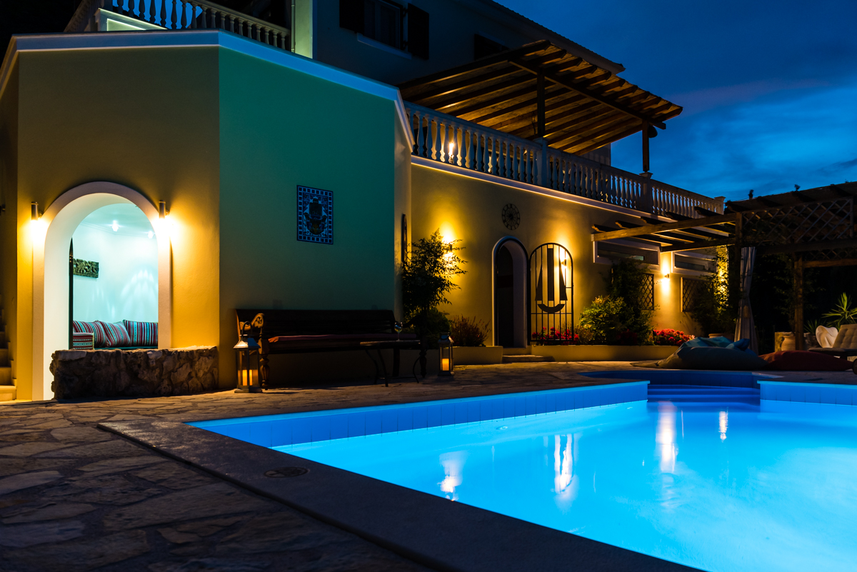 Exclusive family villa on Lefkada