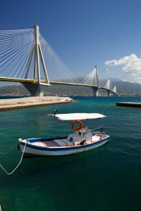 Ionian island access by bridge