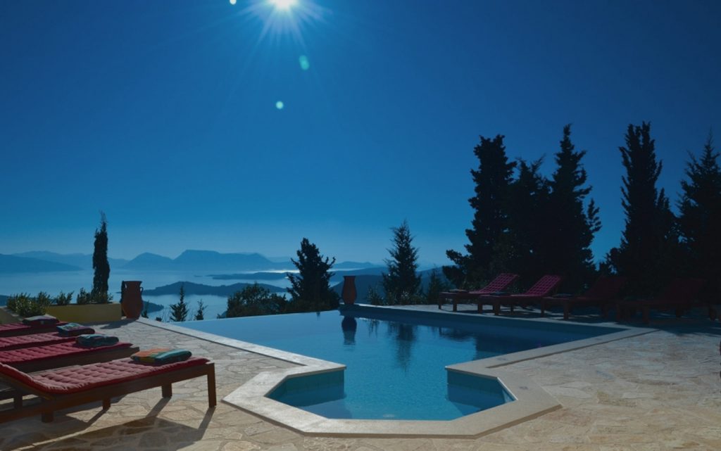 Greek island villa